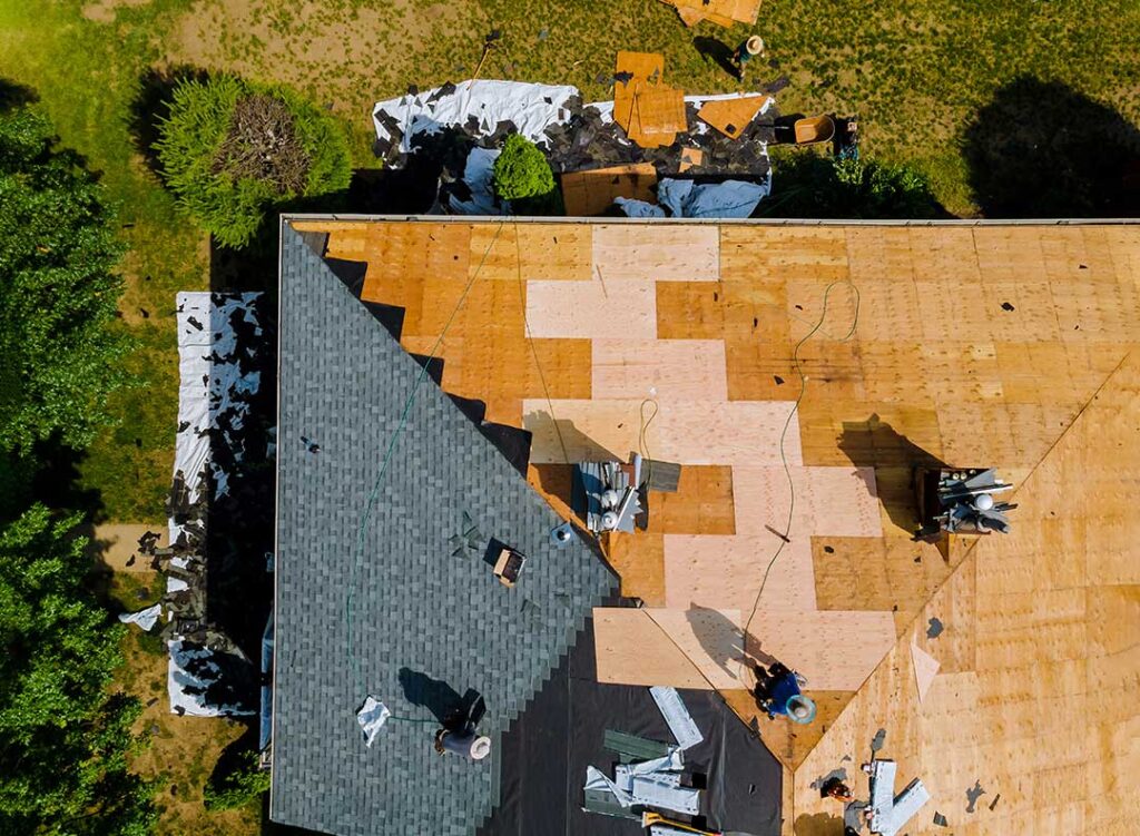 Roofing photo from Adobe Stock